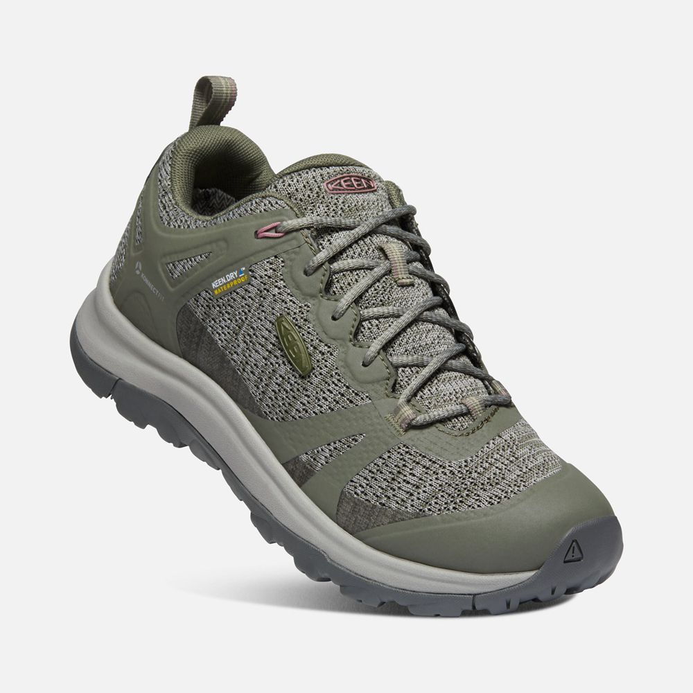 Keen Sneakers Dam Olivgröna - Terradora Ii Waterproof Shoes - 130796MIC